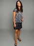 The Sport Skirt -  Grey Floral / Grey Plaid